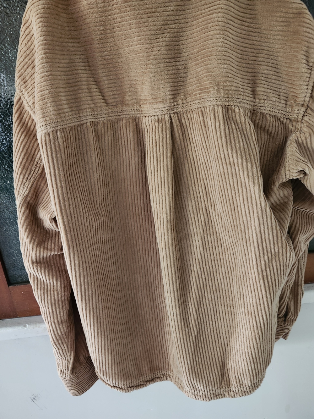 American Eagle Outfitters Tan Corduroy Jacket With Pockets - Picture 3 of 10